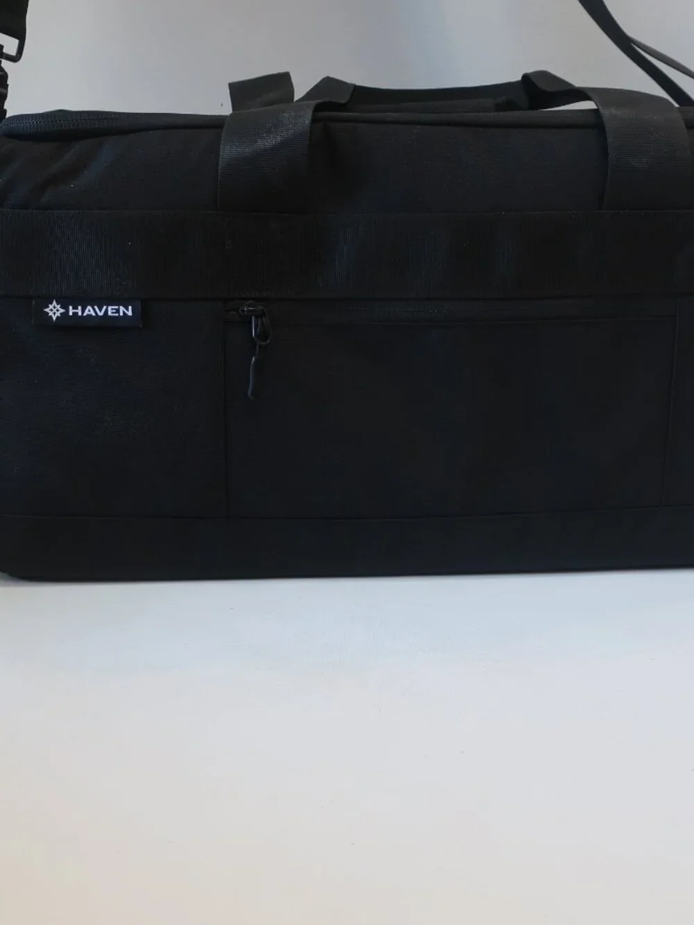 Unisex Haven Black Logo Organized Duffle Hydrox Crossfit Gym  Shoe Athletic Bag
